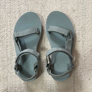 Teva Women’s Midform Universal Sandals 8 Wrought Iron/Pearl Blue